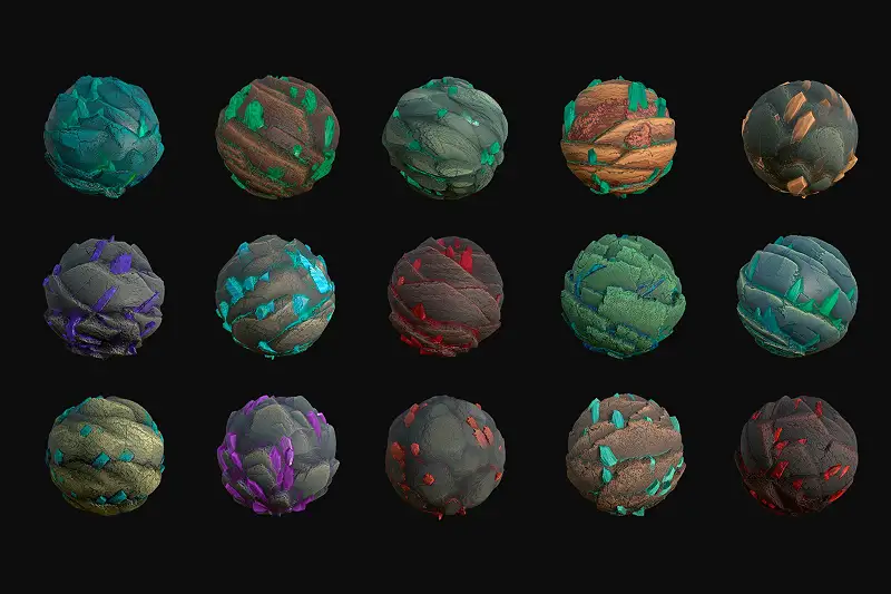 Pack Stylized Texture 8 Asset Thumbnail