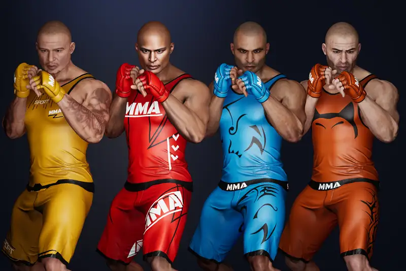Fighter Man Asset Thumbnail