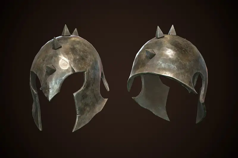 Orc Helmet 01 Asset Thumbnail