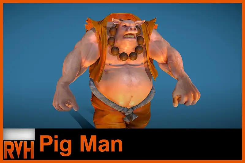 Pig man Asset Thumbnail