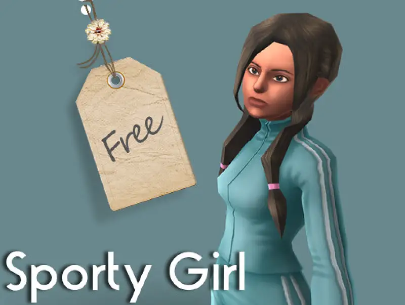 Sporty Girl Asset Image