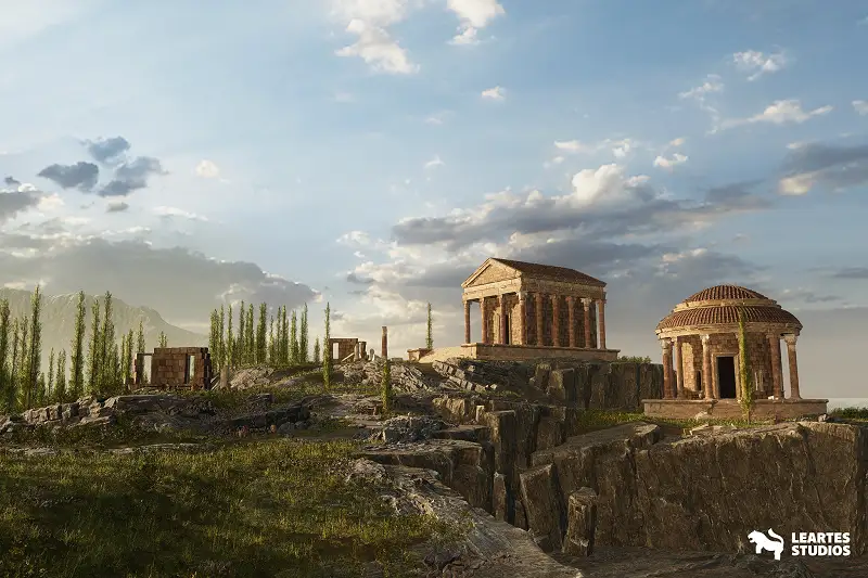 Roman Temple Ruins Environment Pack Asset Thumbnail