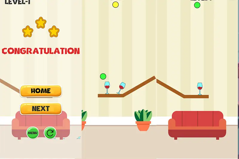 Spill It: A Hyper Casual Puzzle Game Template Asset Thumbnail