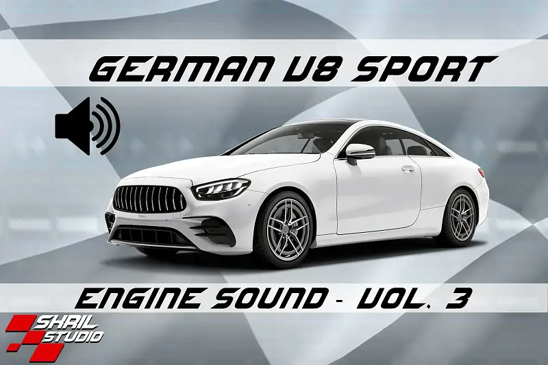 German V8 Sport Engine Sound Pack Asset Thumbnail