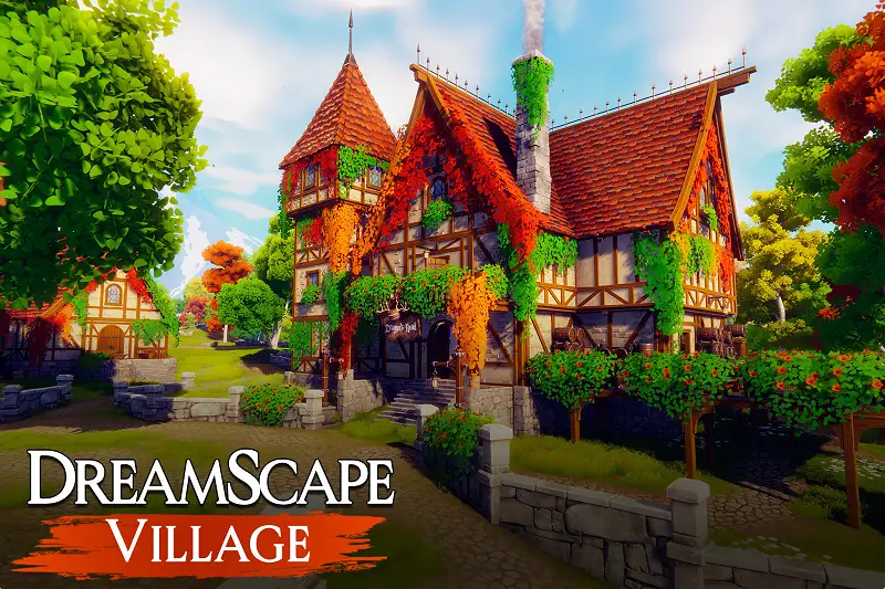 Dreamscape Village - Stylized Fantasy Open World Asset Thumbnail