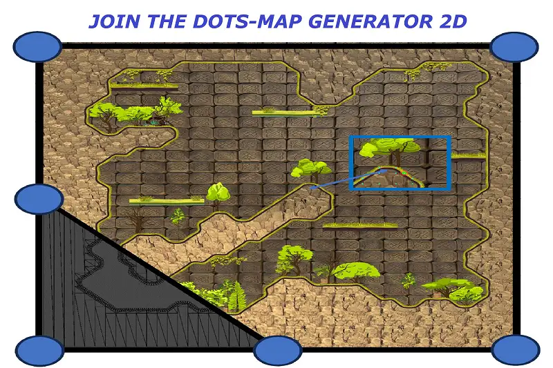 Join The Dots Map Generator 2D Asset Thumbnail