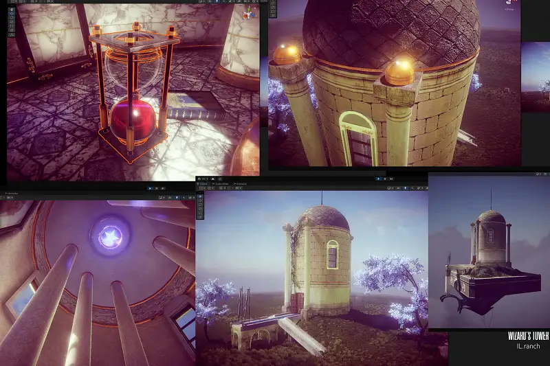 Fantasy Wizard's Tower Asset Thumbnail