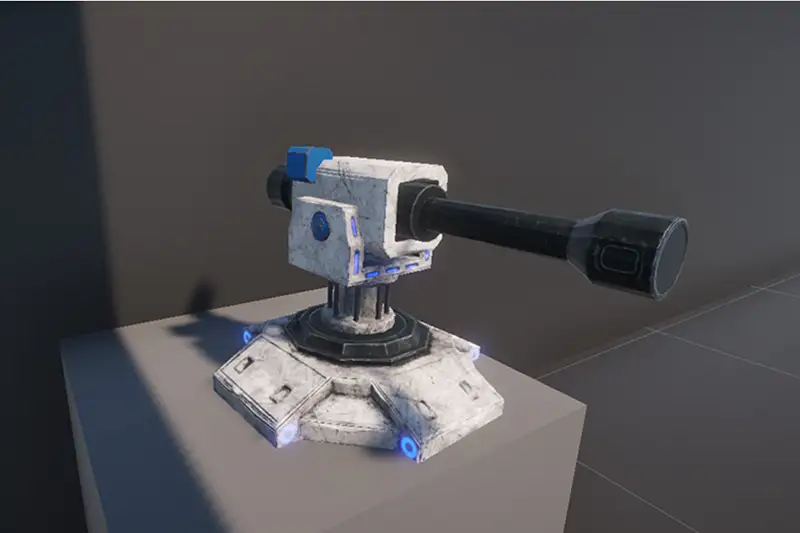 Sci-Fi Turret Pack Asset Thumbnail