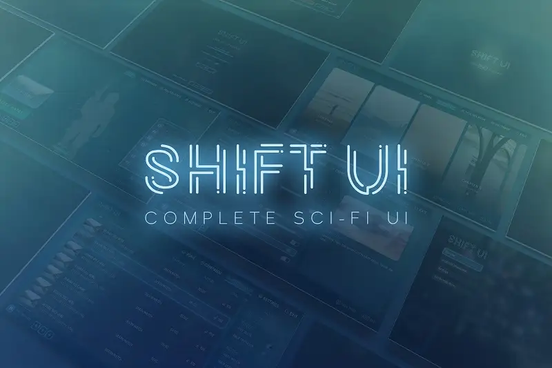 Shift - Complete Sci-Fi UI Package Asset Thumbnail