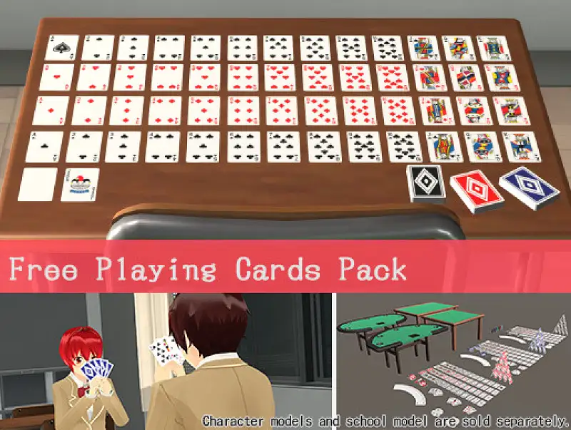 Free Playing Cards Pack for Unity Asset Thumbnail