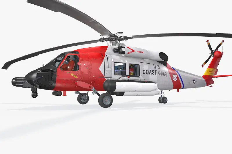 MH-60J Jay Hawk Helicopter Model Asset Thumbnail