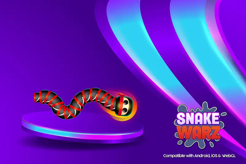 Snake Warz IO - All-in-One Template for Slither, Worm, Agar and Mosquito Games Asset Thumbnail