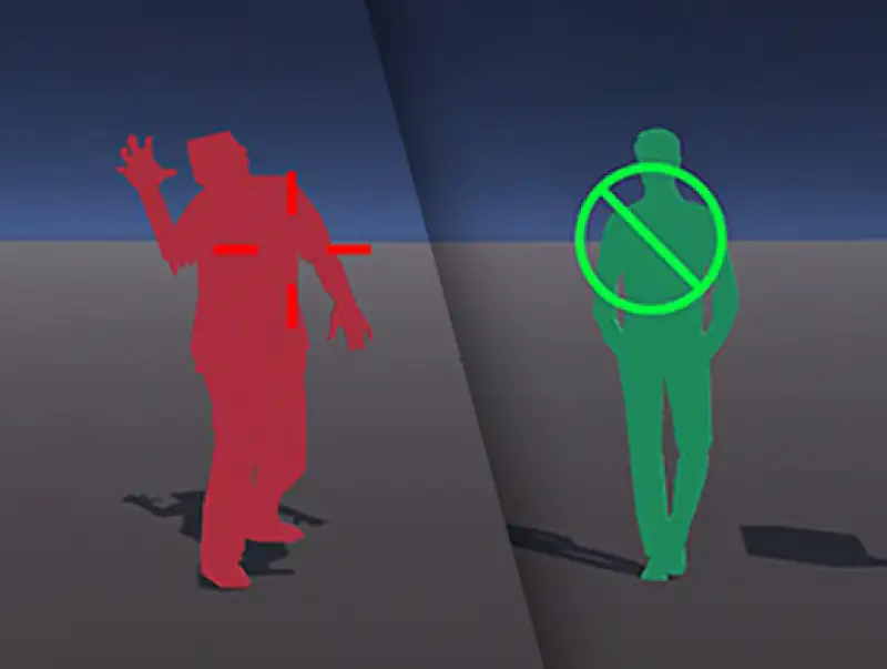 Dynamic Crosshair Color Change Asset Thumbnail
