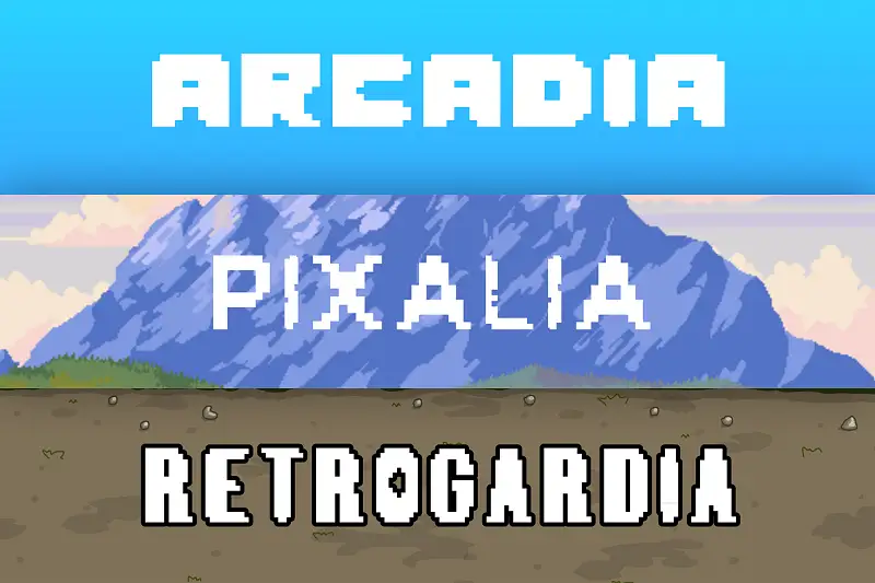 Pixalia Fonts Package Asset Thumbnail