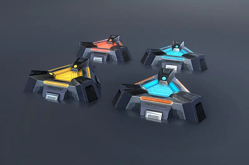 Sci-Fi Platform (Type C) Asset Thumbnail