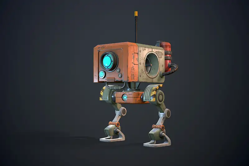 Wanderer robot Asset Thumbnail