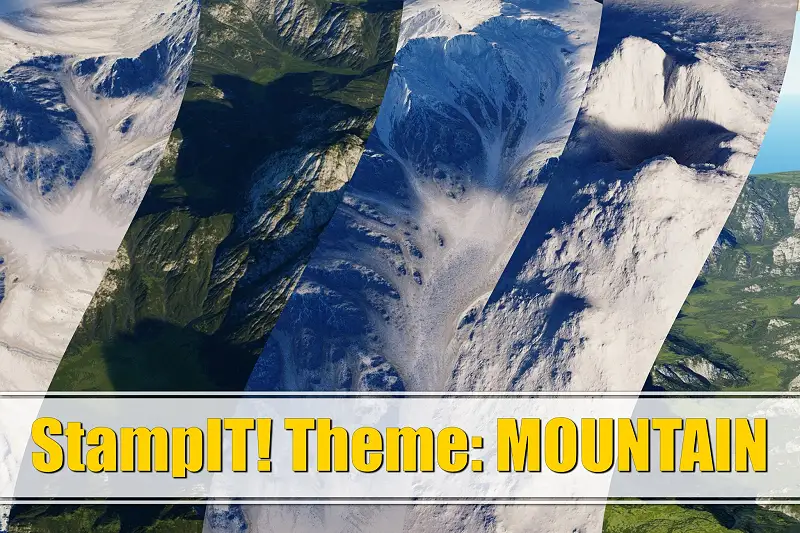 Mountain Terrain Stamps for Unity Asset Thumbnail