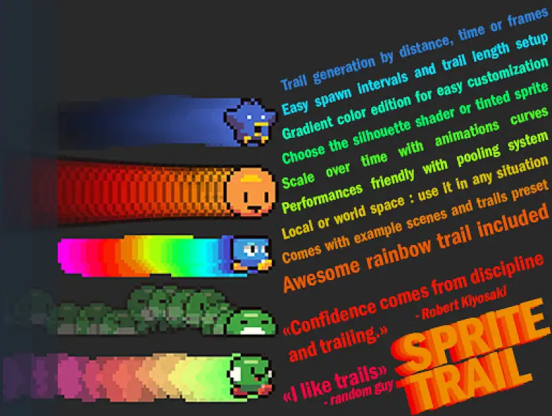 Sprite Trail Package Asset Thumbnail