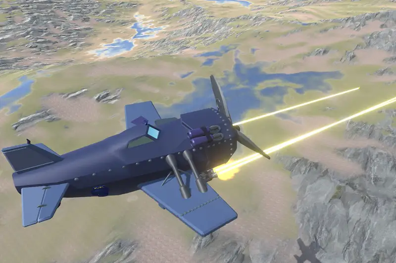 Simple Arcade Plane Package Asset Thumbnail