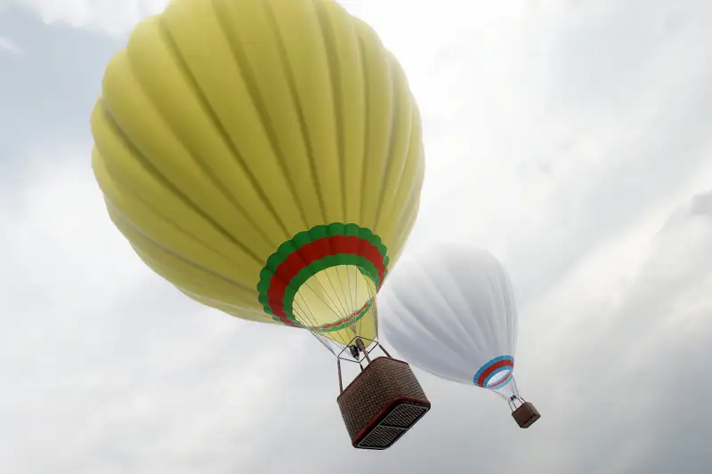 PBR Hot Air Balloon Asset Thumbnail