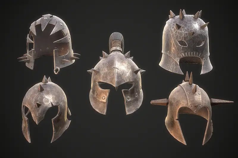 Orc Helmet Collection Asset Thumbnail