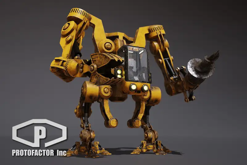 SCI FI: MINING MECH Asset Thumbnail