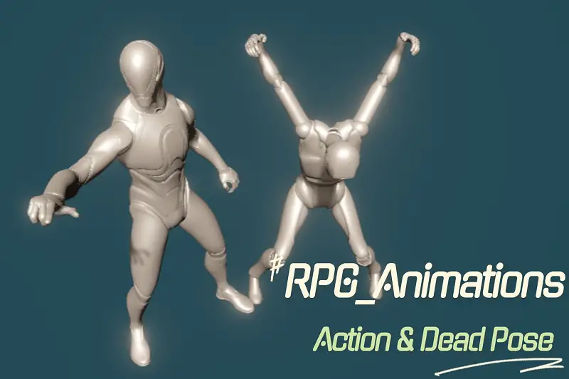 RPG_Animations - Action & Dead Pose Asset Thumbnail