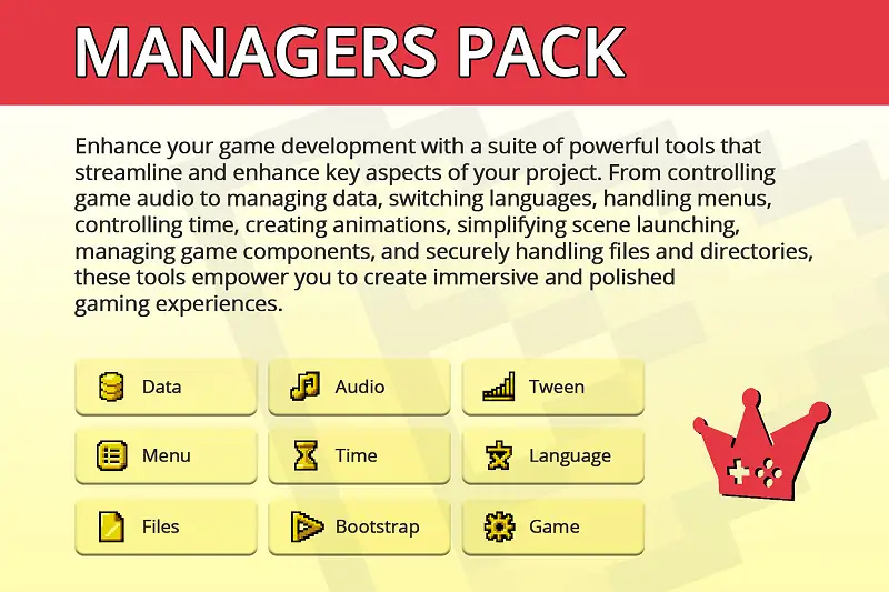 Unity Game Management Package Asset Image