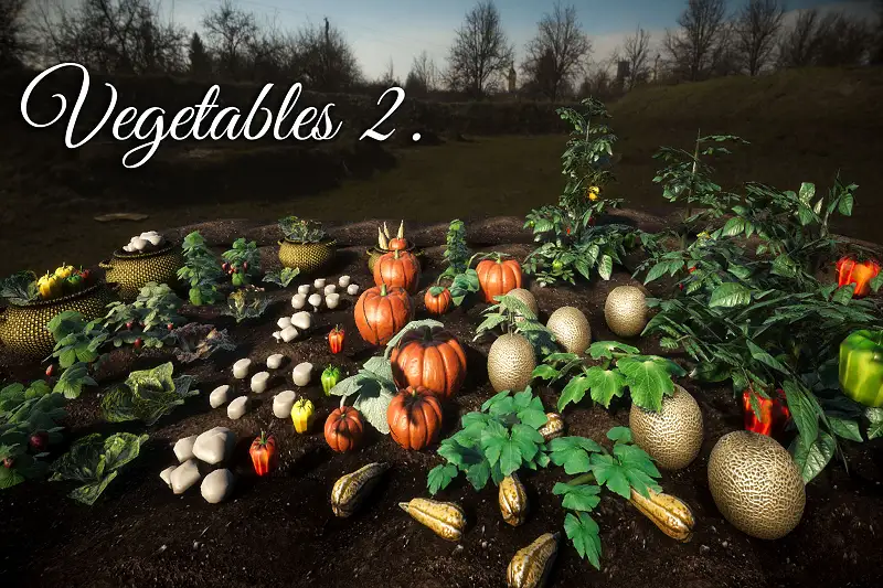 Garden Vegetables 2. Update Asset Thumbnail