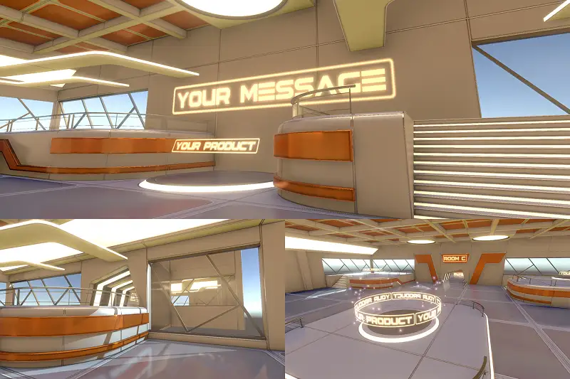 3D Showroom Level Kit Vol 3 Asset Thumbnail