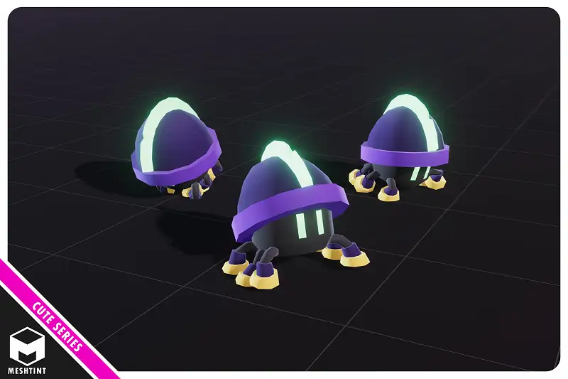 Shell Robot Cute Series Asset Thumbnail