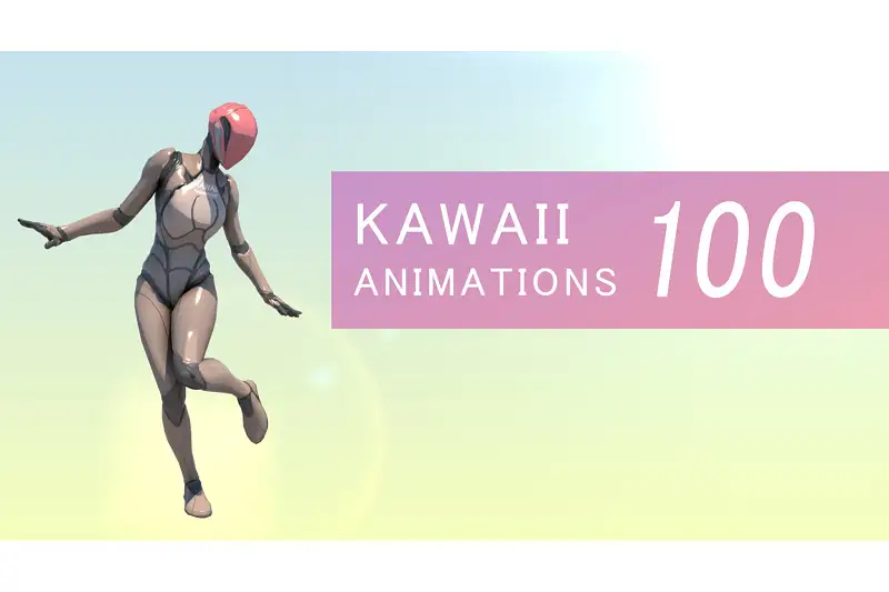KAWAII ANIMATIONS 100 Asset Thumbnail