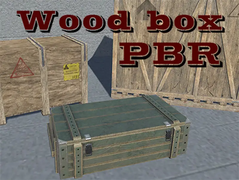Wood Box Asset Image