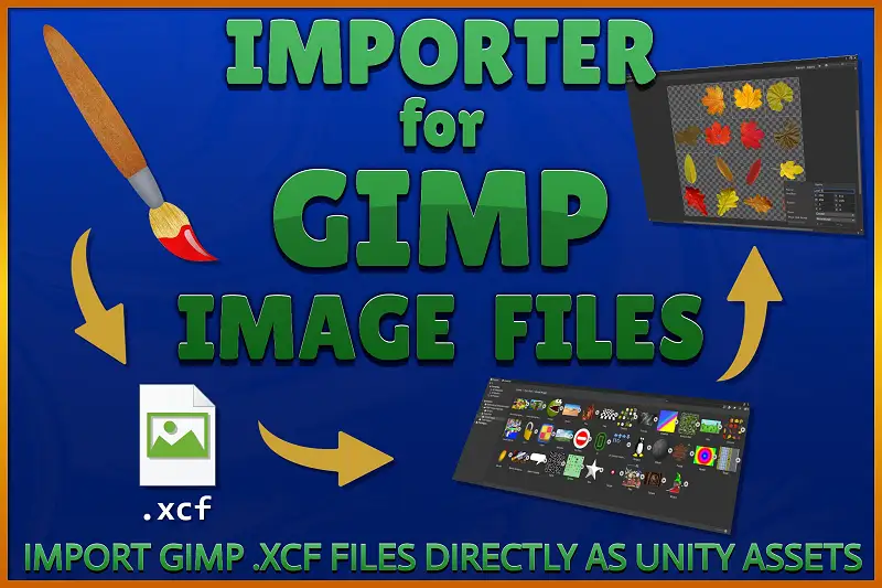 Seamless GIMP Image Import for Unity Asset Thumbnail