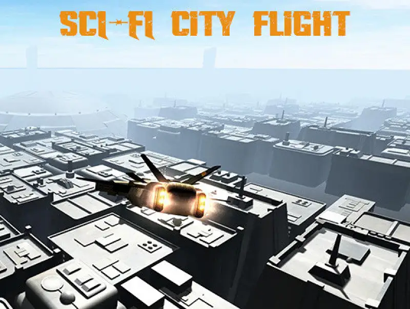 Sci-Fi City Flight Asset Thumbnail