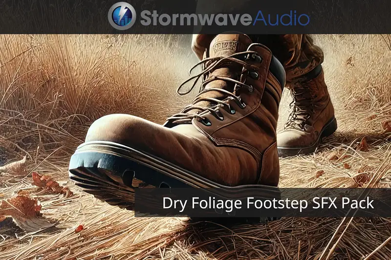 Dry Foliage Footstep Sound Effects Pack Asset Thumbnail