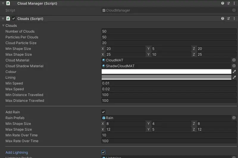 Cloud System for Unity Asset Thumbnail