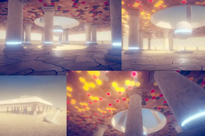 Sacred Place 'Universe' (URP) - Modular Fantasy Environment Asset Thumbnail
