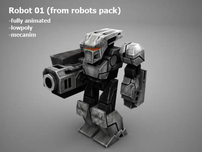 Robot 01 Asset Thumbnail