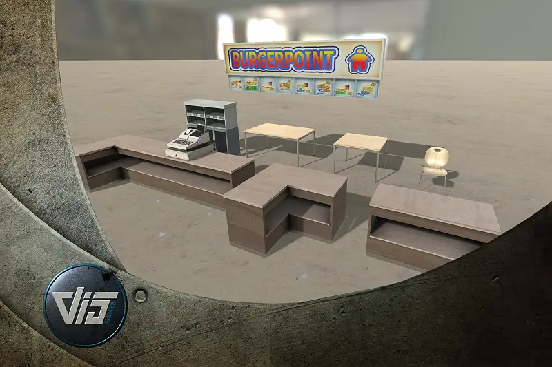 Fastfood restaurant props Asset Thumbnail