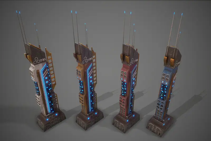 Sci-Fi Building-11 Asset Thumbnail