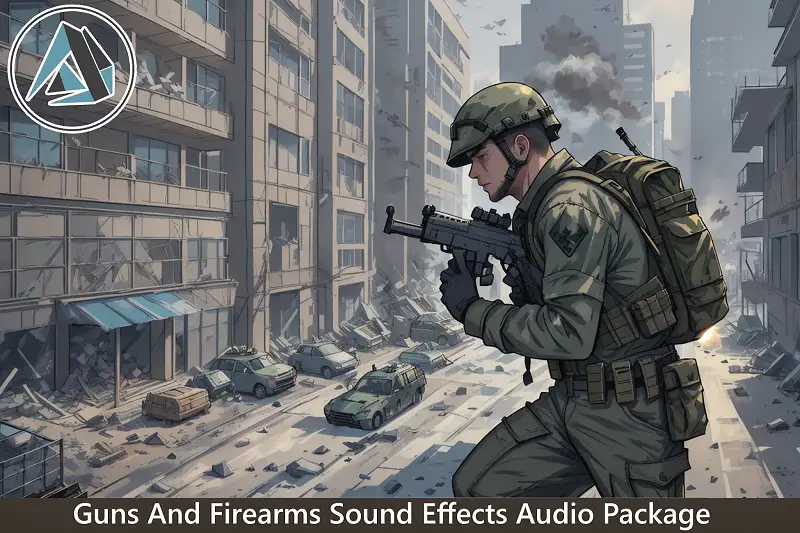 Realistic Guns and Firearms Sound Effects Asset Thumbnail