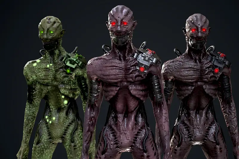 Cyber mutant_02 Asset Thumbnail