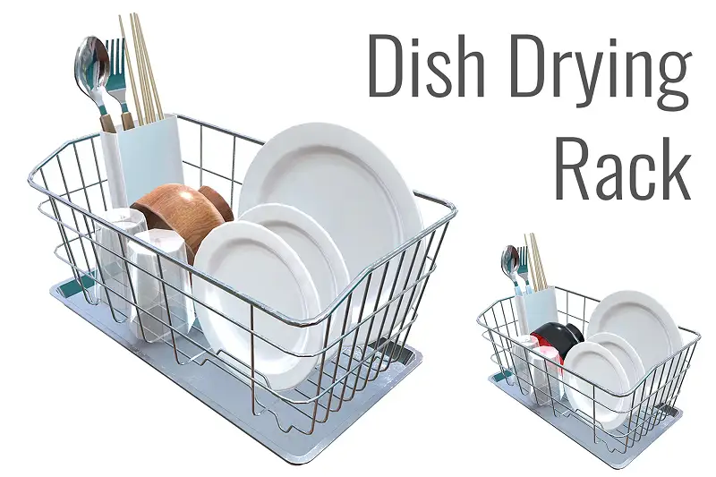 3D Dish rack Asset Thumbnail