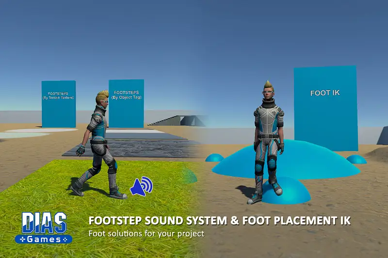 Footsteps Sound System & Foot Placement IK Asset Image