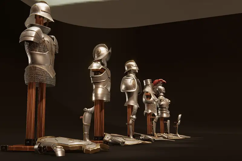 Medieval Village Pack 2: Armours and Shields Asset Thumbnail
