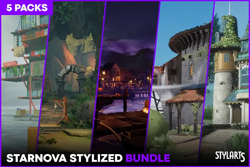 Starnova Stylized Bundle (5 Packs) Asset Thumbnail