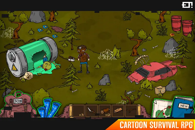Cartoon Survival RPG Graphic pack Asset Thumbnail