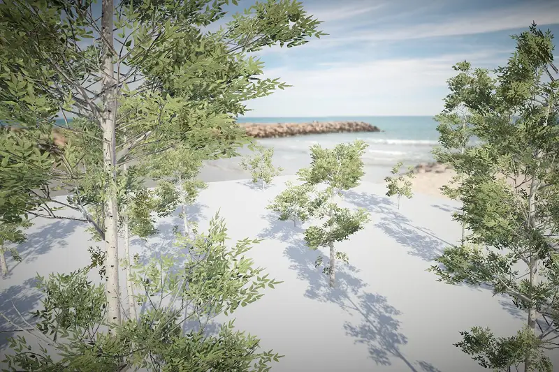URP White Birch Tree (Mobile) Asset Thumbnail