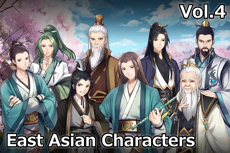 East Asian Characters Vol.4 Asset Thumbnail